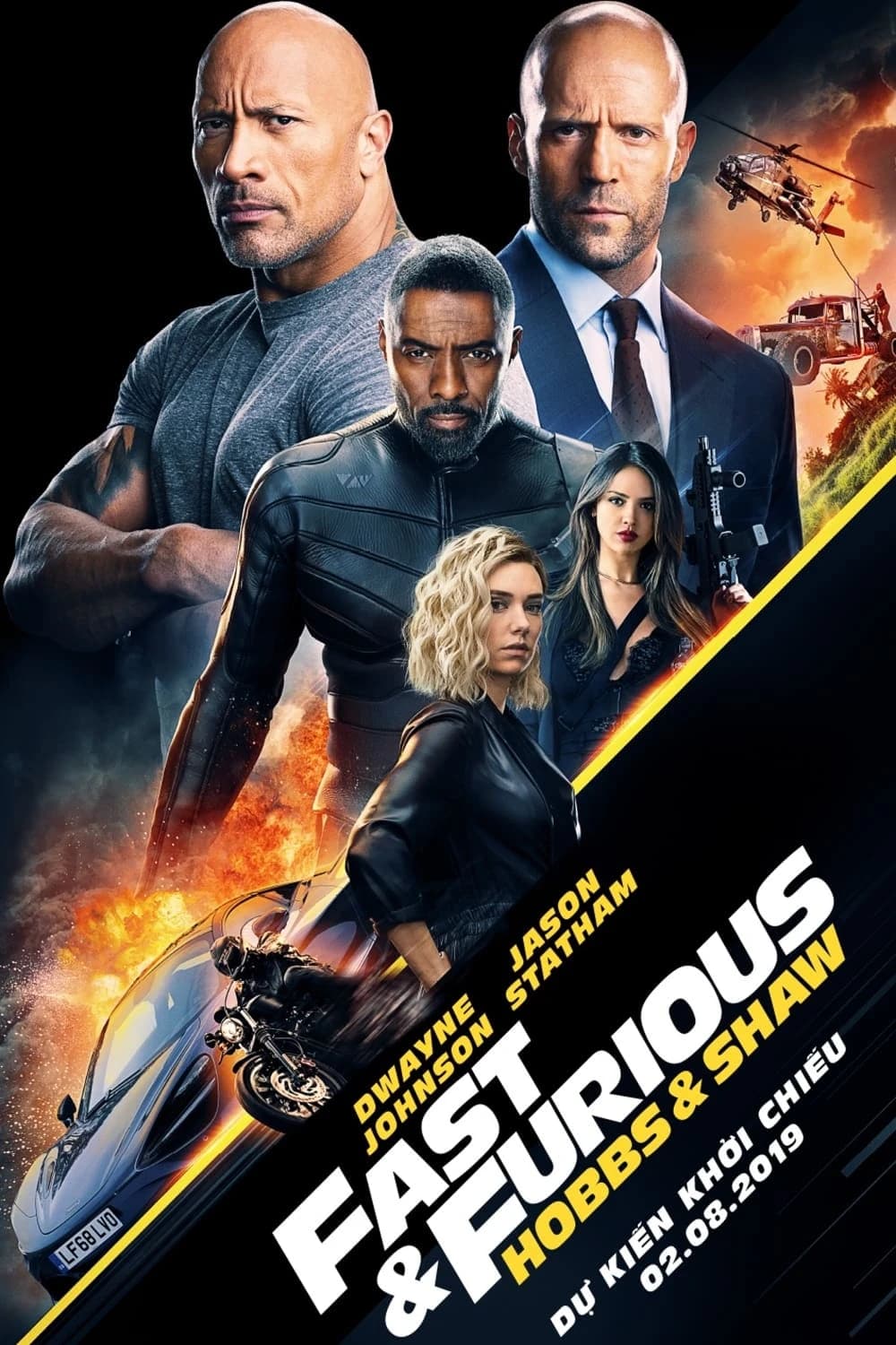 Xem Phim Quá Nhanh Quá Nguy Hiểm: Hobbs & Shaw Vietsub HD Online - Rophim