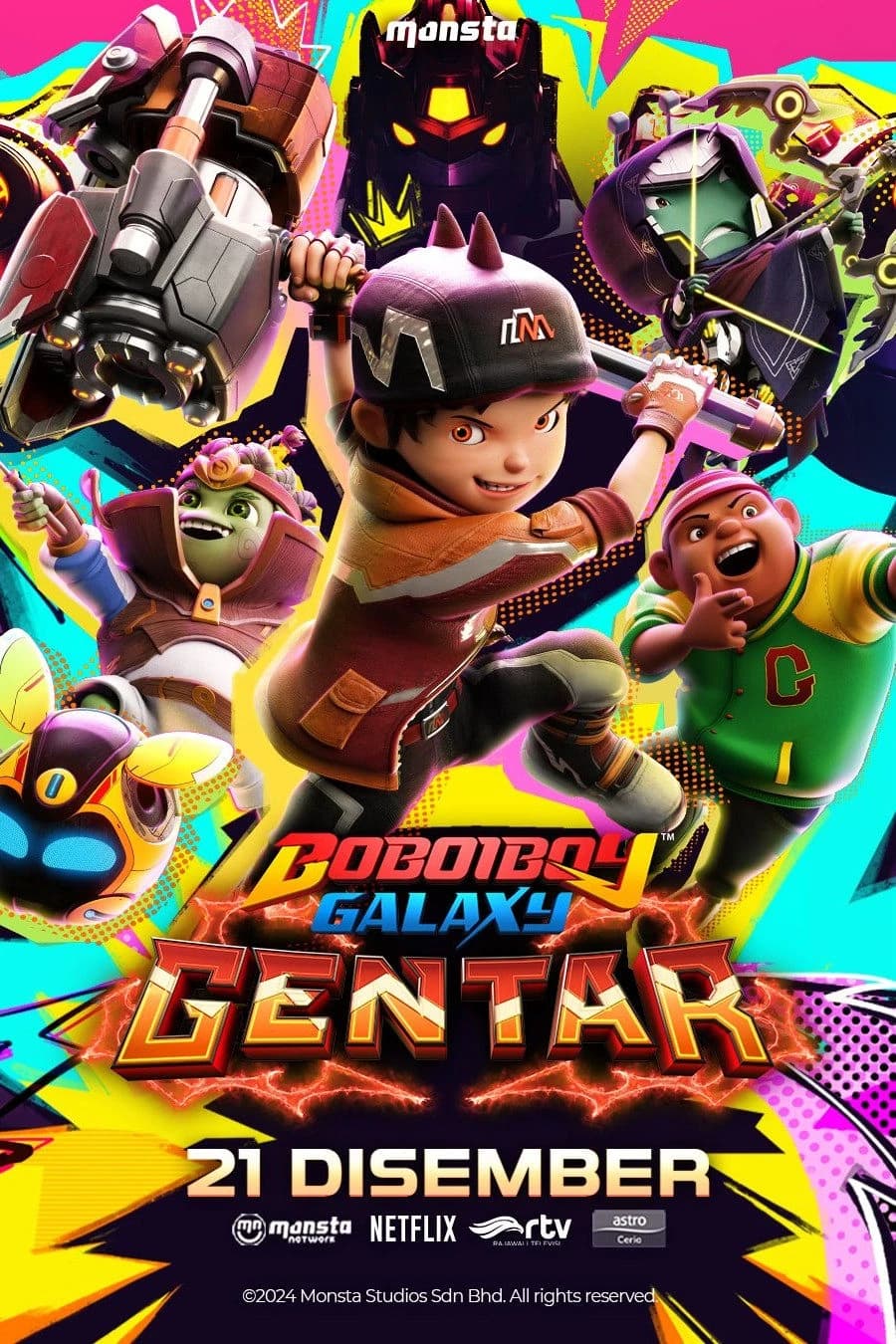 Xem Phim BoBoiBoy Galaxy: Gentar Vietsub HD Online - Rophim