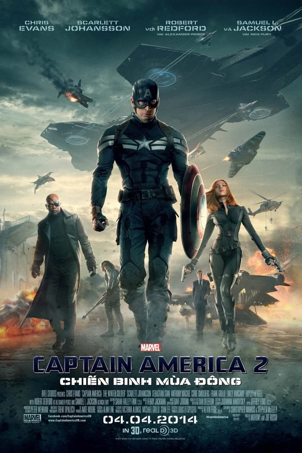 Xem Phim Captain America: Chiến Binh Mùa Đông Vietsub HD Online - Rophim