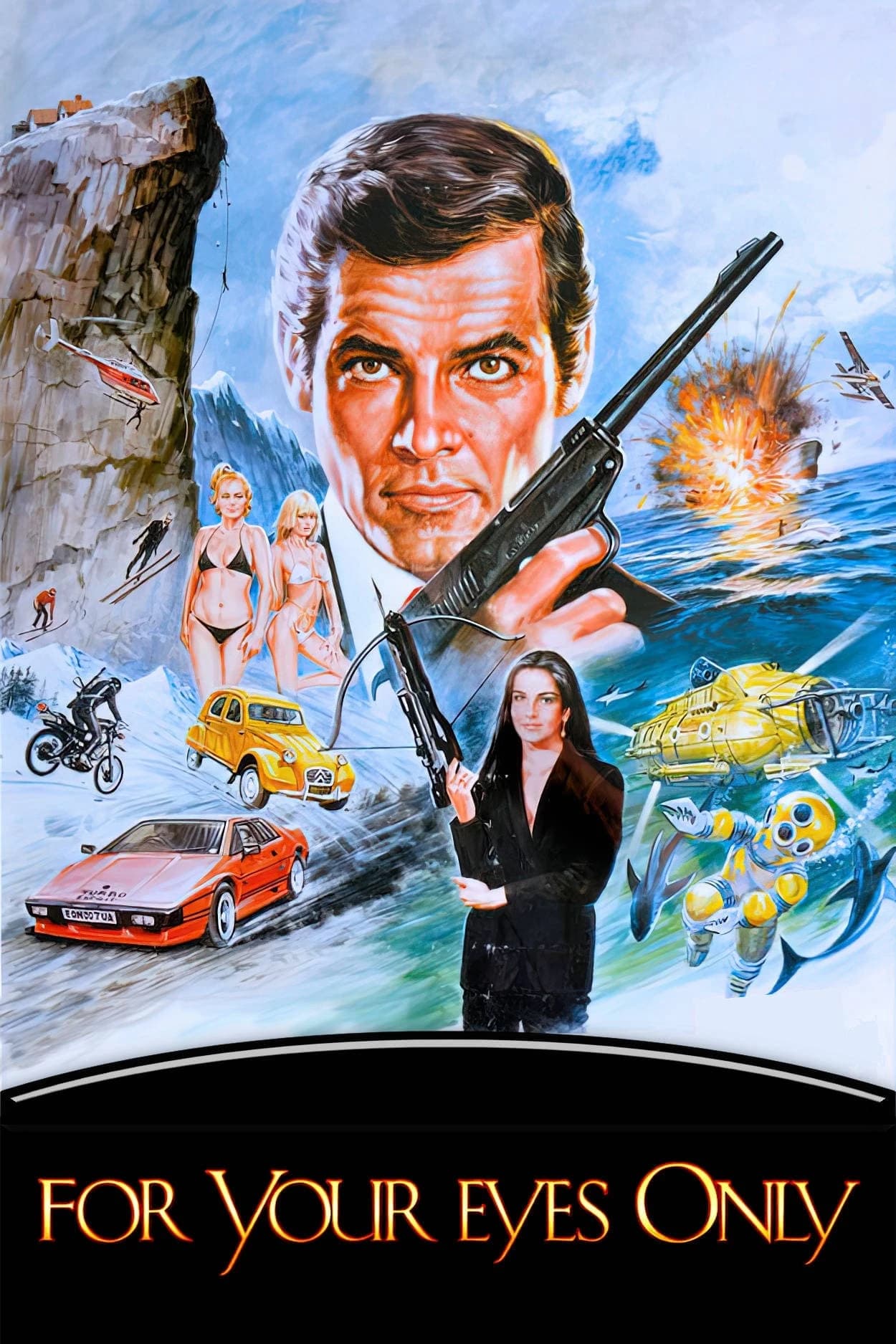 Xem Phim Điệp Viên 007: Riêng Cho Đôi Mắt Em Vietsub HD Online - Rophim