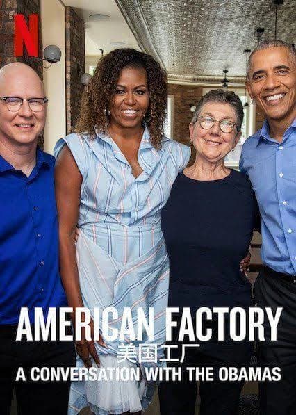 Xem Phim Công Xưởng Hoa Kỳ: Trò Chuyện Với Vợ Chồng Obama Vietsub HD Online - Rophim