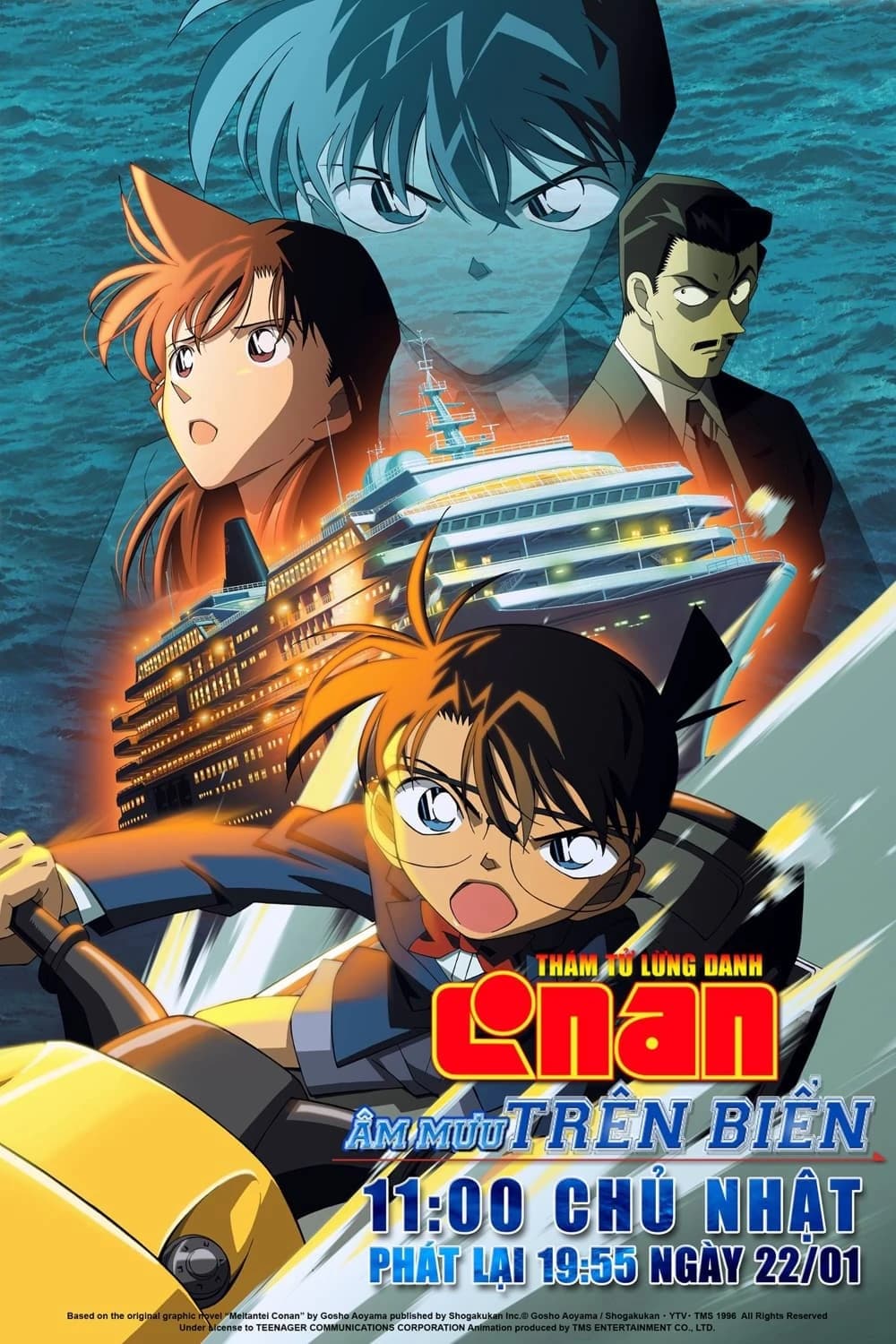 Xem Phim Thám Tử Lừng Danh Conan 9: Âm Mưu Trên Biển Vietsub HD Online - Rophim
