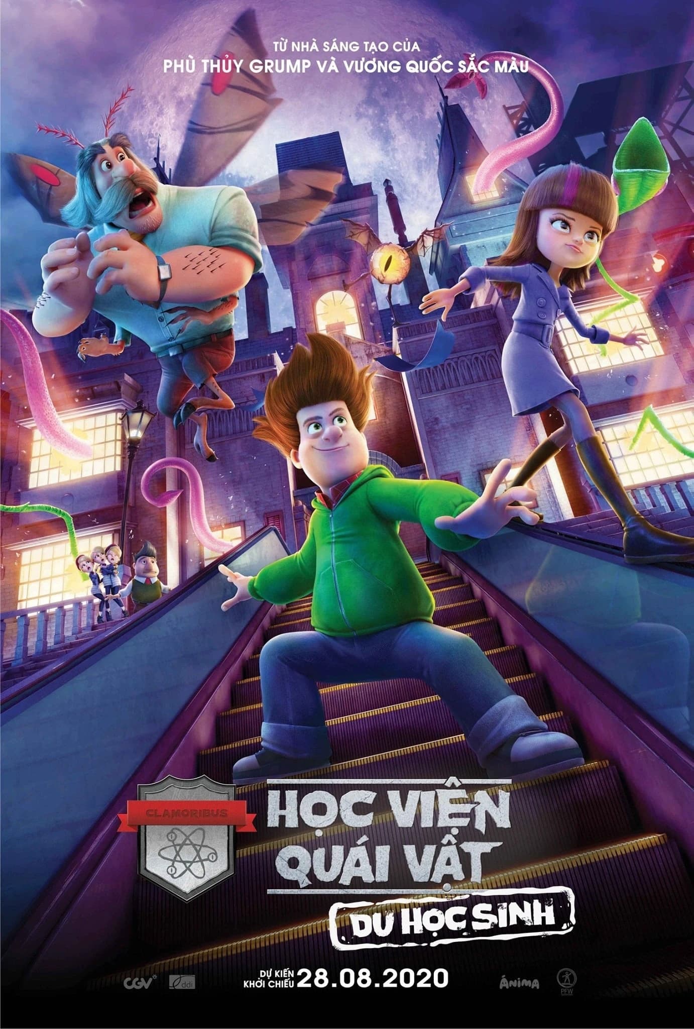 Xem Phim Học Viện Quái Vật: Du Học Sinh Vietsub HD Online - Rophim