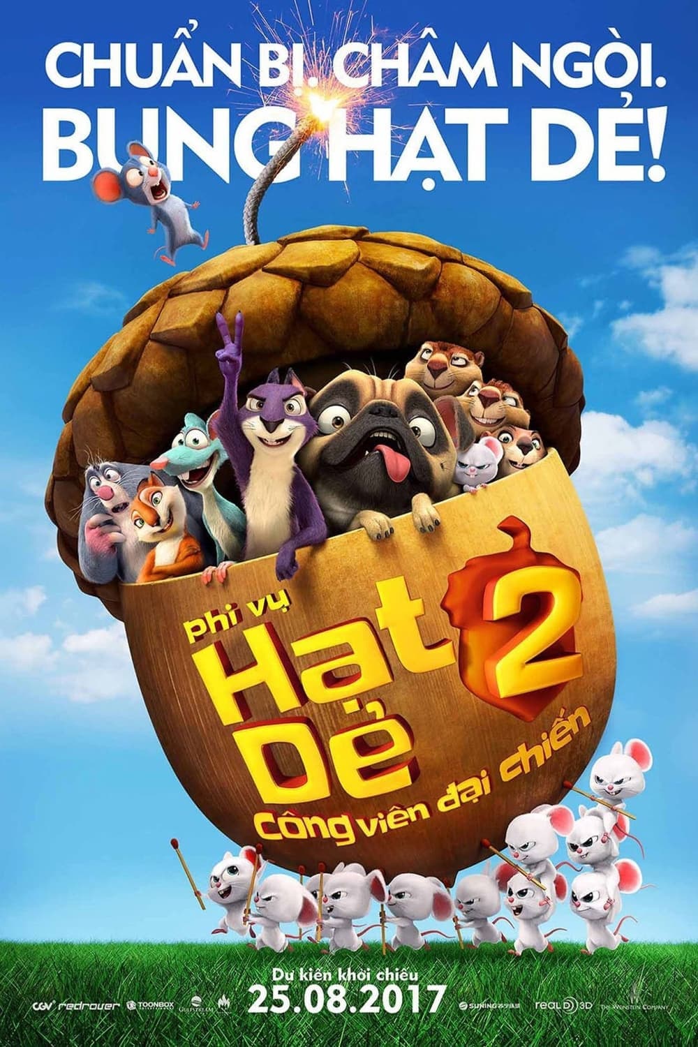 Xem Phim Phi Vụ Hạt Dẻ 2: Công Viên Đại Chiến Vietsub HD Online - Rophim